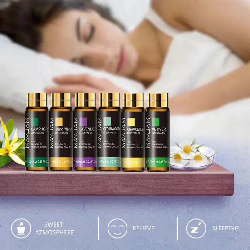 Introducing our premium Pure Essential Oils Aromatherapy for Natural Wellness 10ML - The Little Market Shop