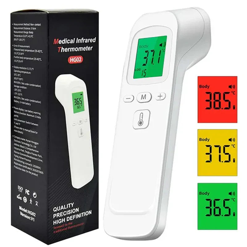 Infrared Fever Thermometer - Non-Contact Digital for Baby & Adult Use - The Little Market Shop