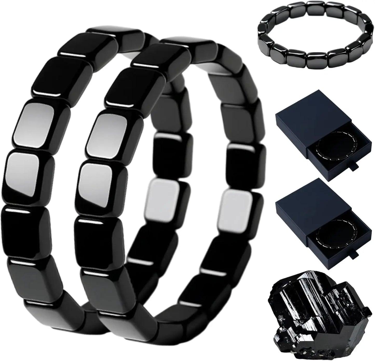 Hematite Bracelet for Men's Strength and Focus