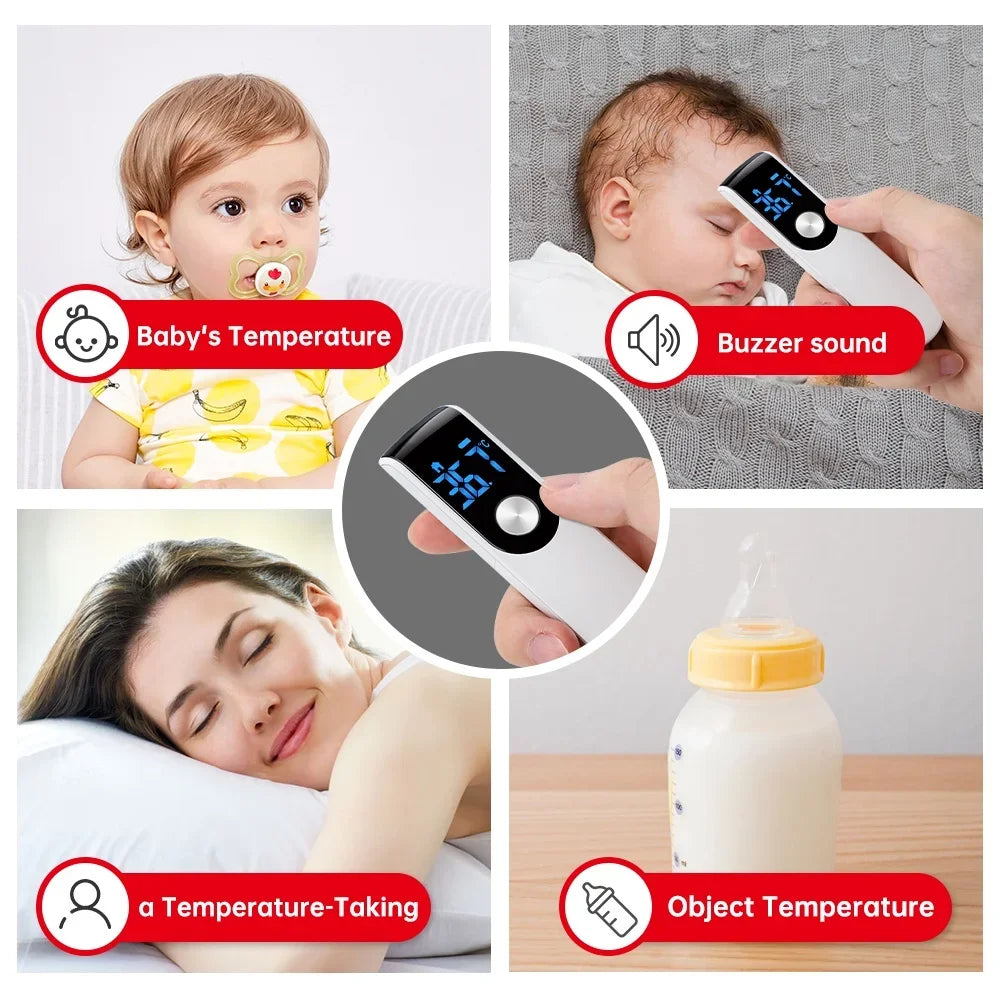 Infrared Fever Thermometer - Non-Contact Digital for Baby & Adult Use - The Little Market Shop