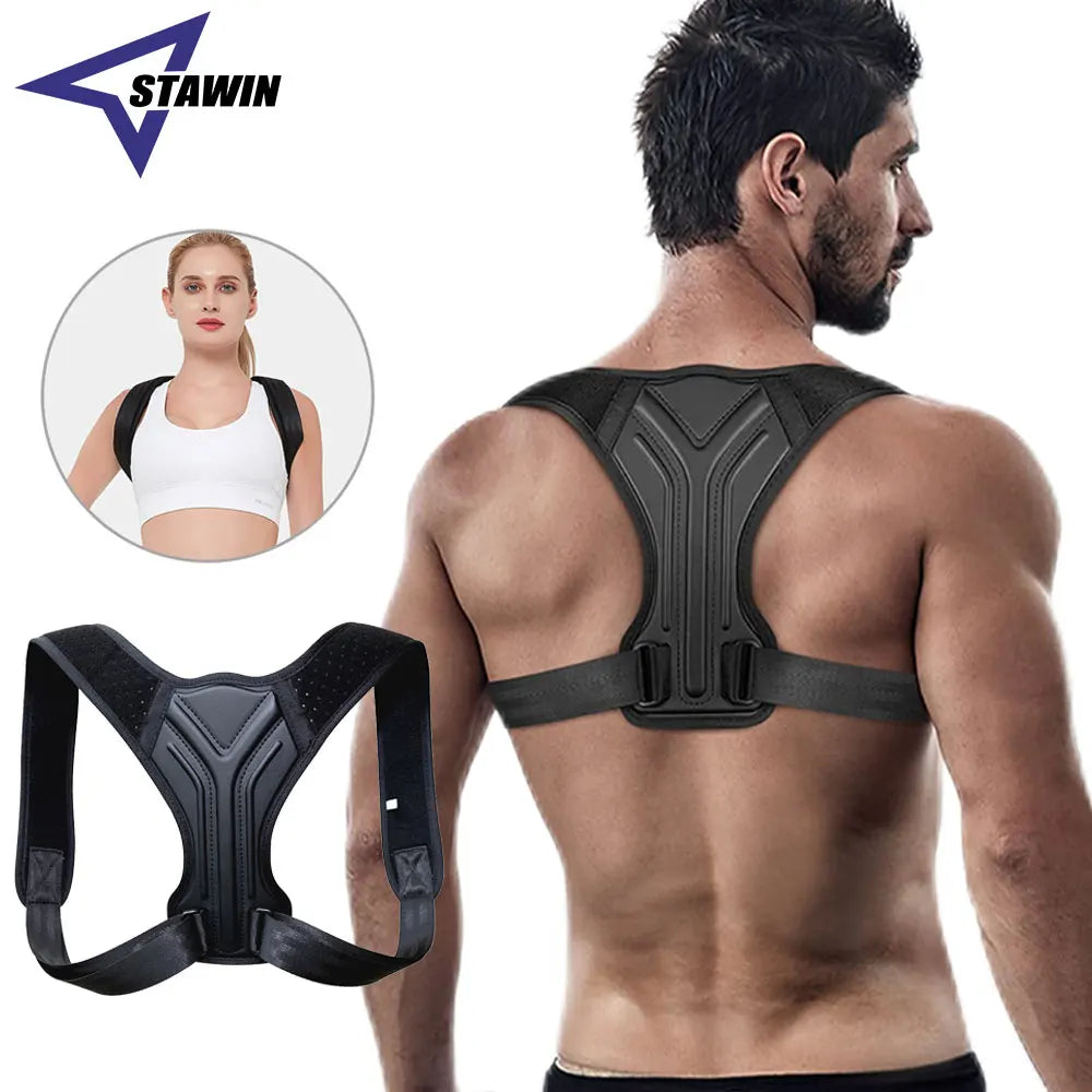 Adjustable Posture Corrector Belt - Back, Shoulder, Home Office, and Sports - The Little Market Shop