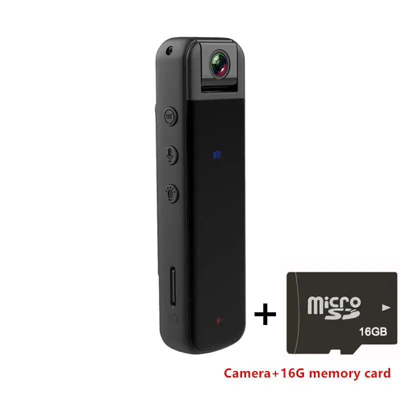 Ultimate Surveillance with Our 1080P Night Vision Mini WiFi Camera – Your Portable Law Enforcement Recorder for Outdoor Adventures! - The Little Market Shop