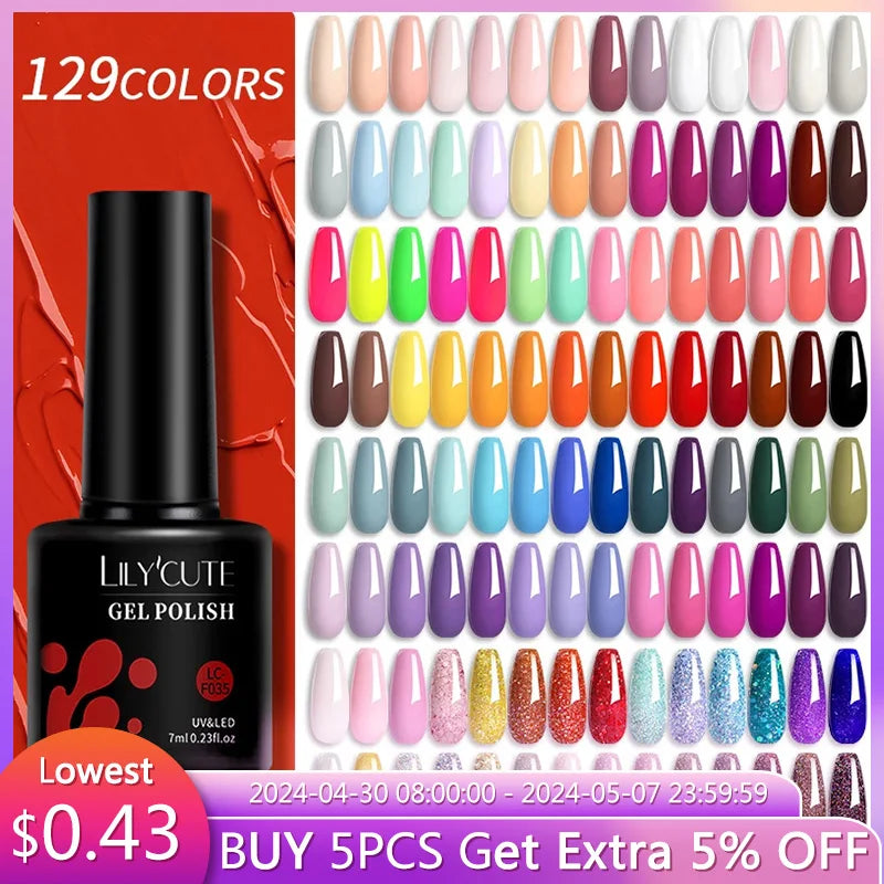 Salon-Quality Nails at Home Nail Polish - Long-Lasting, Soak-Off, UV/LED Compatible! - The Little Market Shop