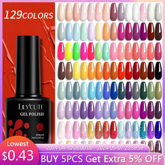 Salon-Quality Nails at Home Nail Polish - Long-Lasting, Soak-Off, UV/LED Compatible! - The Little Market Shop