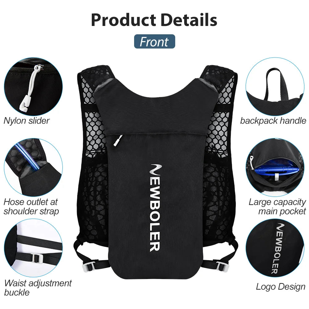 Hydration Vest – Lightweight Trail Running Backpack - The Little Market Shop