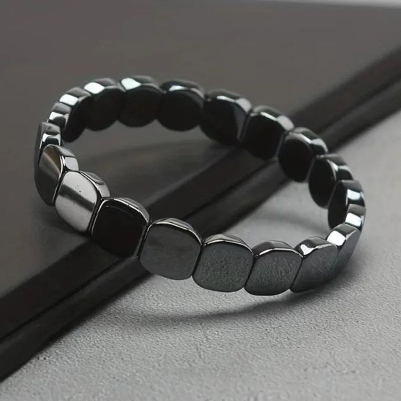 Hematite Bracelet for Men's Strength and Focus