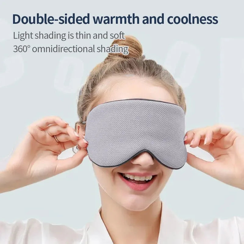 Sleeping Eye Mask - Korean Style Ice Silk for Ultimate Comfort - The Little Market Shop