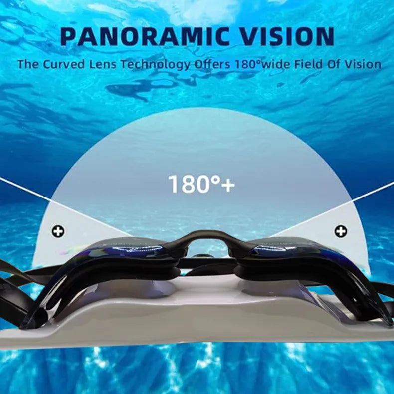 ARENA Anti-Fog HD Swim Goggles - Leak-Proof, UV Protection, Adjustable Fit - The Little Market Shop