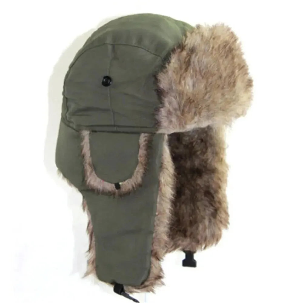 Men’s Winter Trapper Hat – Warm Waterproof Aviator Bomber Ski Cap - The Little Market Shop