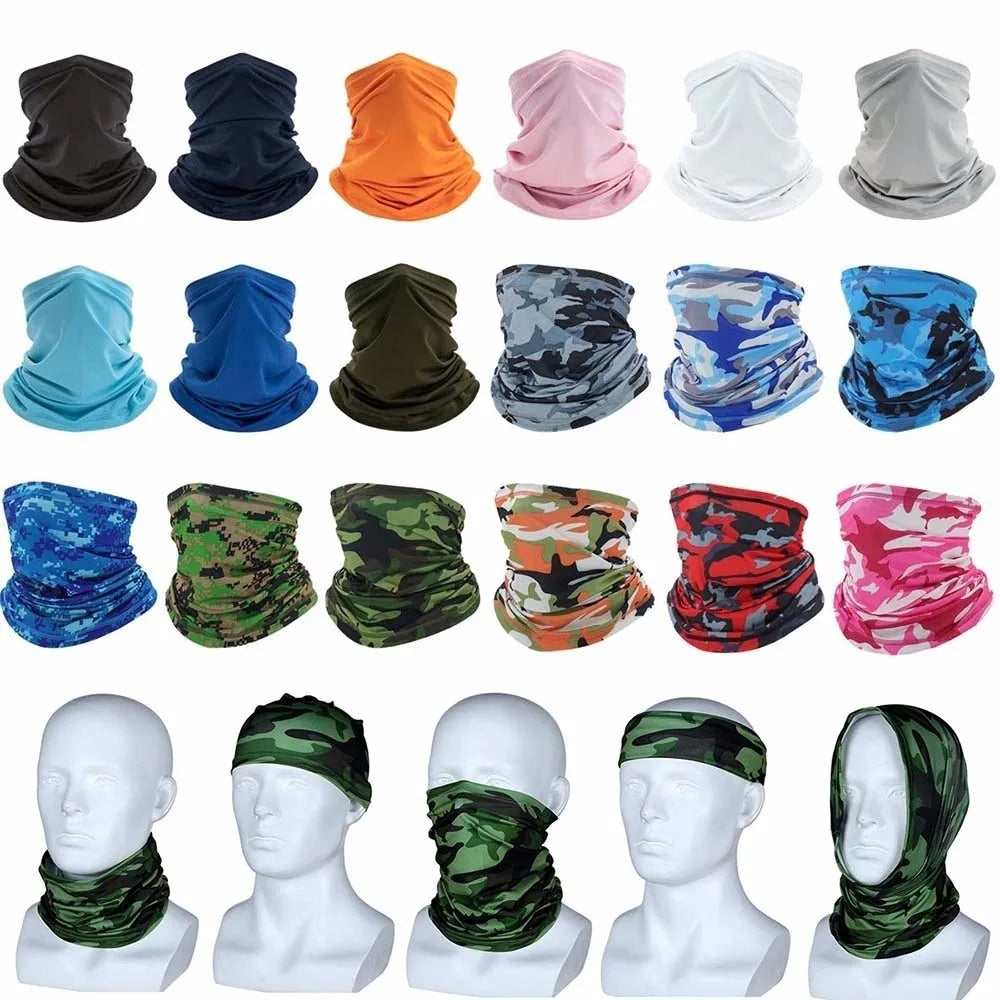 Multi-Purpose Turban Riding Scarf - Ice Silk Cycling Bandana for Men &amp; Women - The Little Market Shop