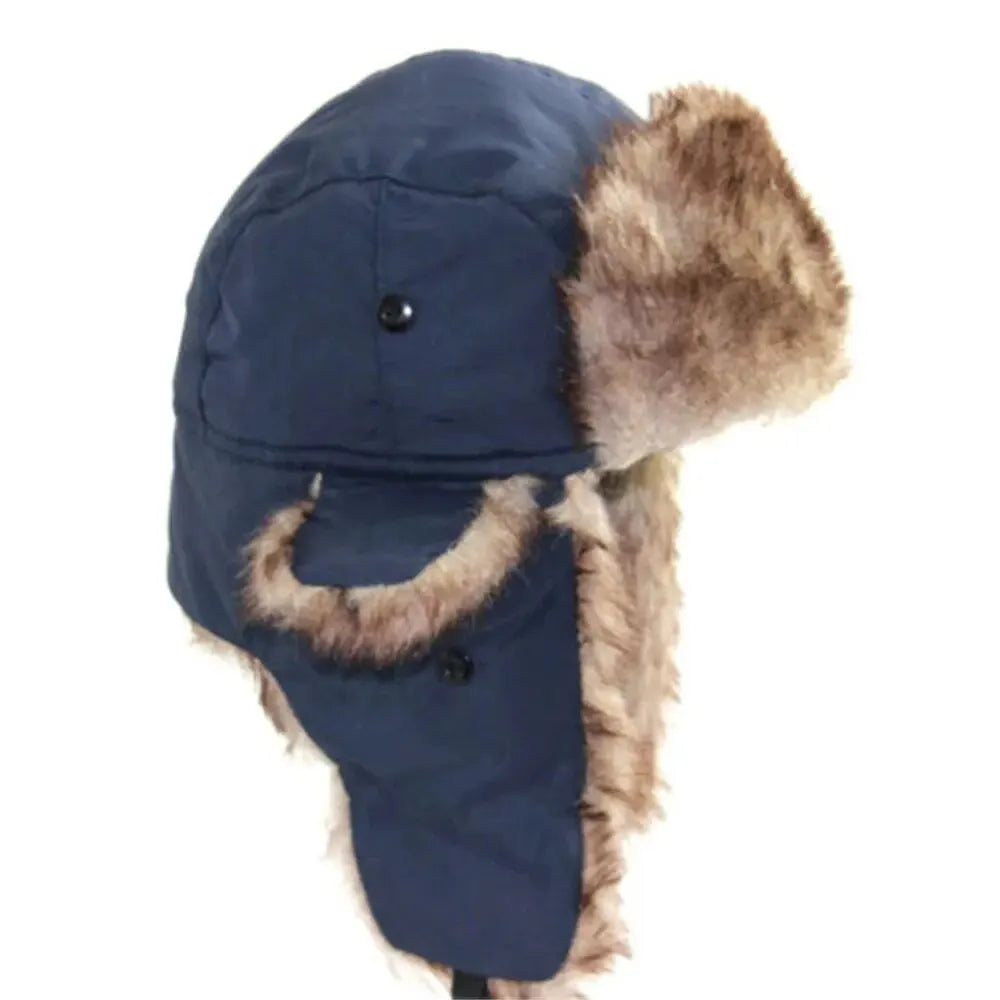 Men’s Winter Trapper Hat – Warm Waterproof Aviator Bomber Ski Cap - The Little Market Shop