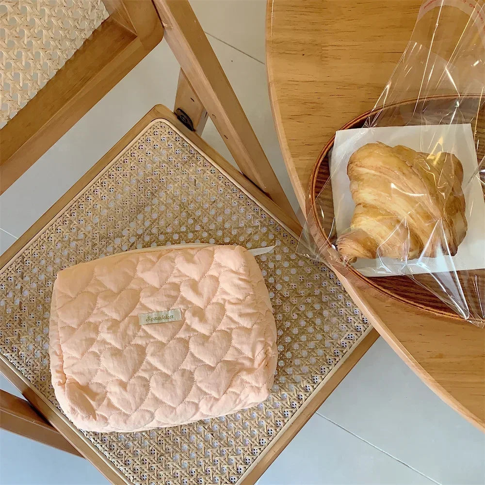 Organise in Style with Our New Flower Pattern Women's Makeup Bag - The Little Market Shop