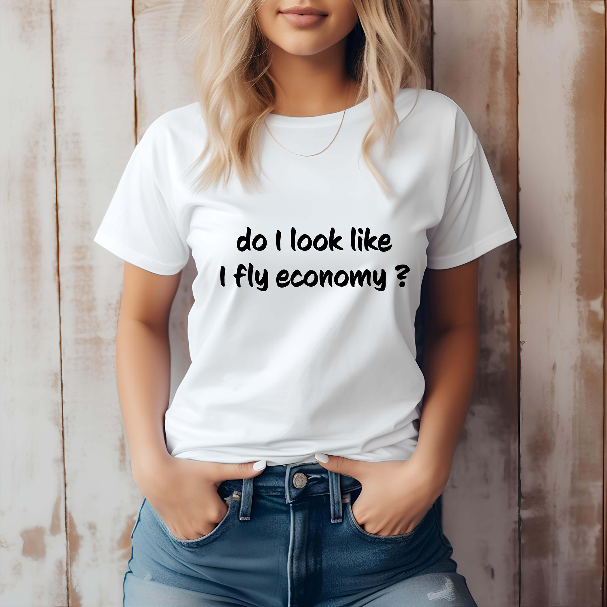 Do I look like I fly economy Women's Relaxed T-Shirt - The Little Market Shop