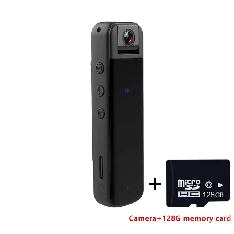Ultimate Surveillance with Our 1080P Night Vision Mini WiFi Camera – Your Portable Law Enforcement Recorder for Outdoor Adventures! - The Little Market Shop