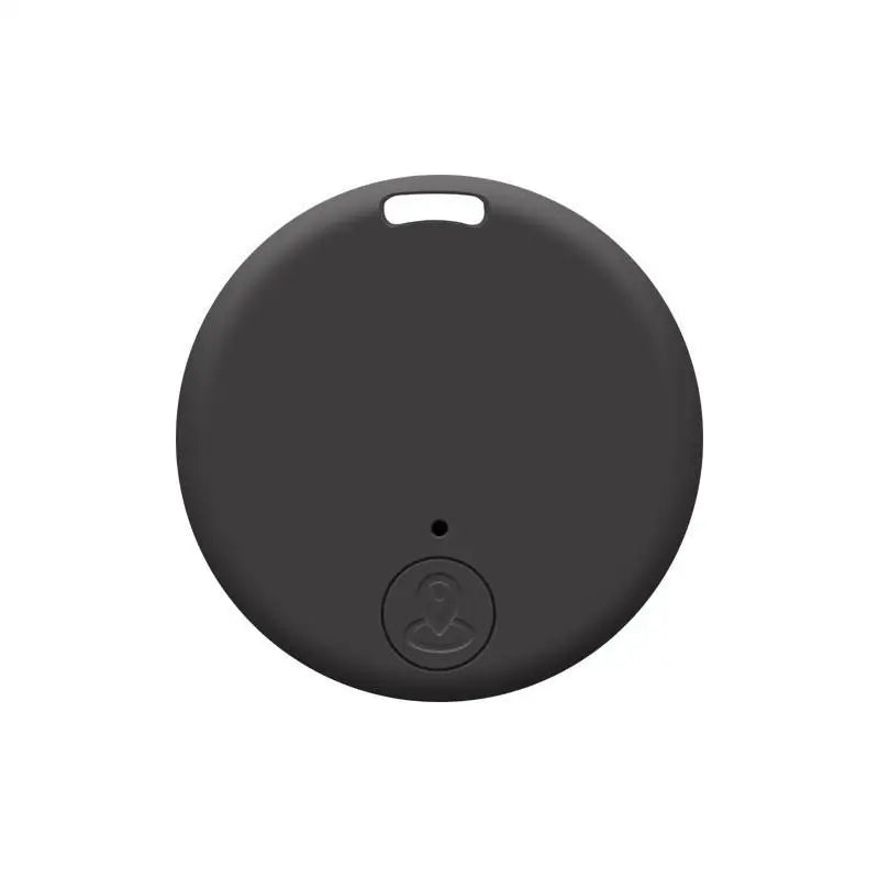Bluetooth GPS Tracker for Pets and Wallets, black, compact device for anti-lost tracking