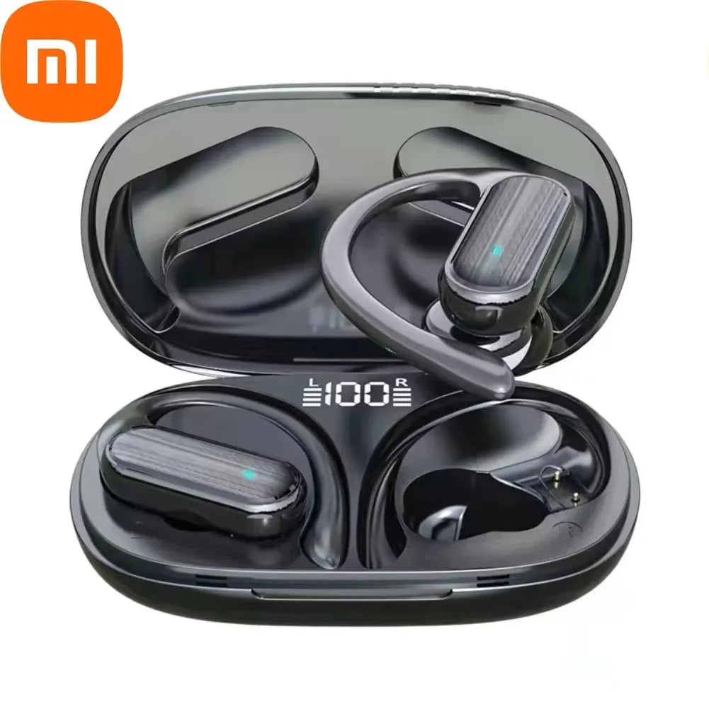 Xiaomi A520 Bluetooth 5.3 Earhook Earphones HiFi Stereo Headset Mic - The Little Market Shop