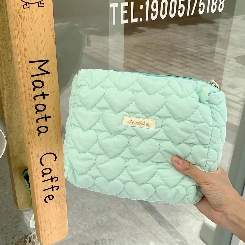 Organise in Style with Our New Flower Pattern Women's Makeup Bag - The Little Market Shop