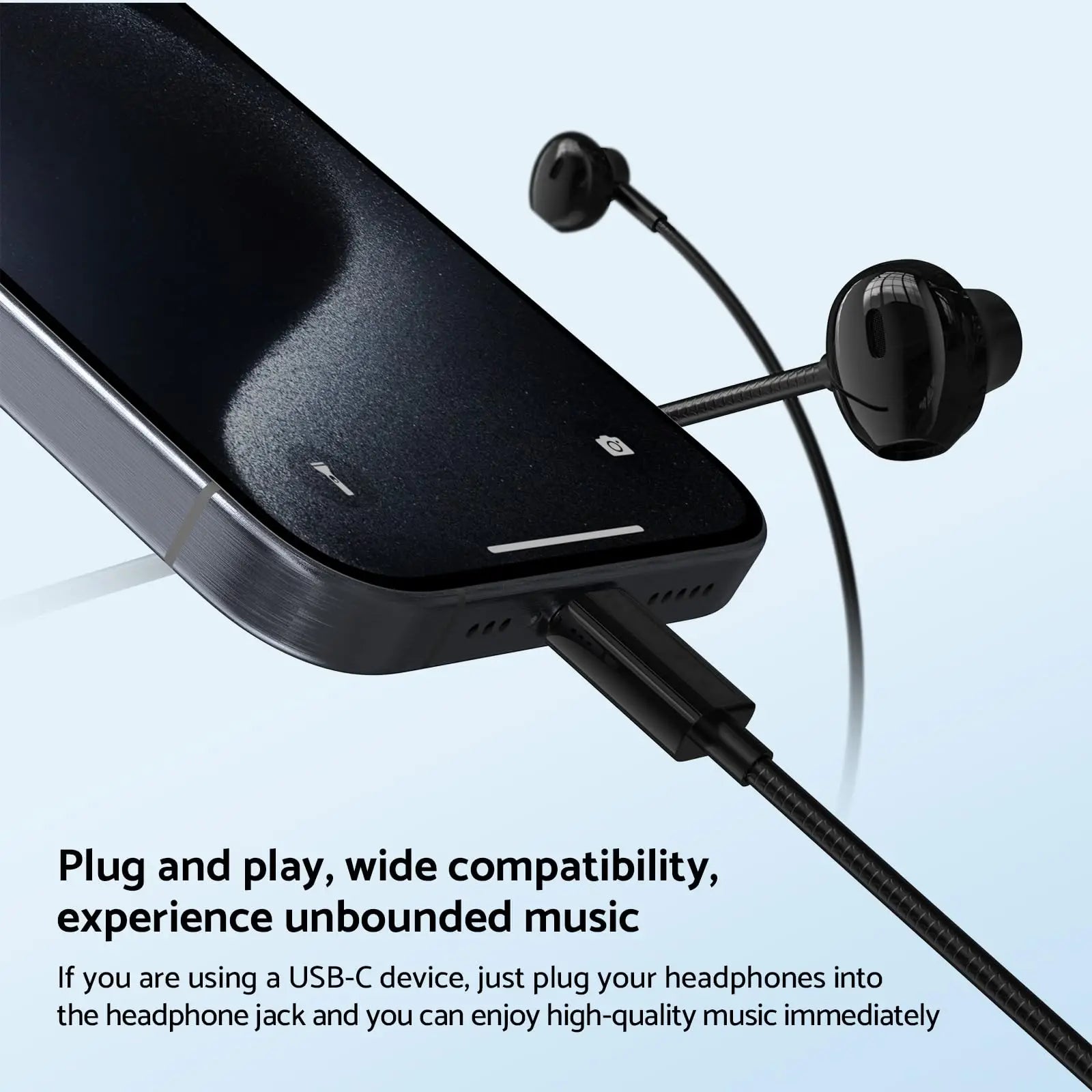 Samsung HiFi Wired Earbuds – USB-C & 3.5mm In-Ear Headphones - The Little Market Shop