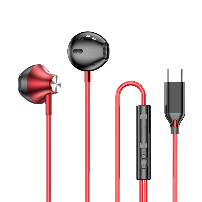 Samsung HiFi Wired Earbuds – USB-C & 3.5mm In-Ear Headphones - The Little Market Shop