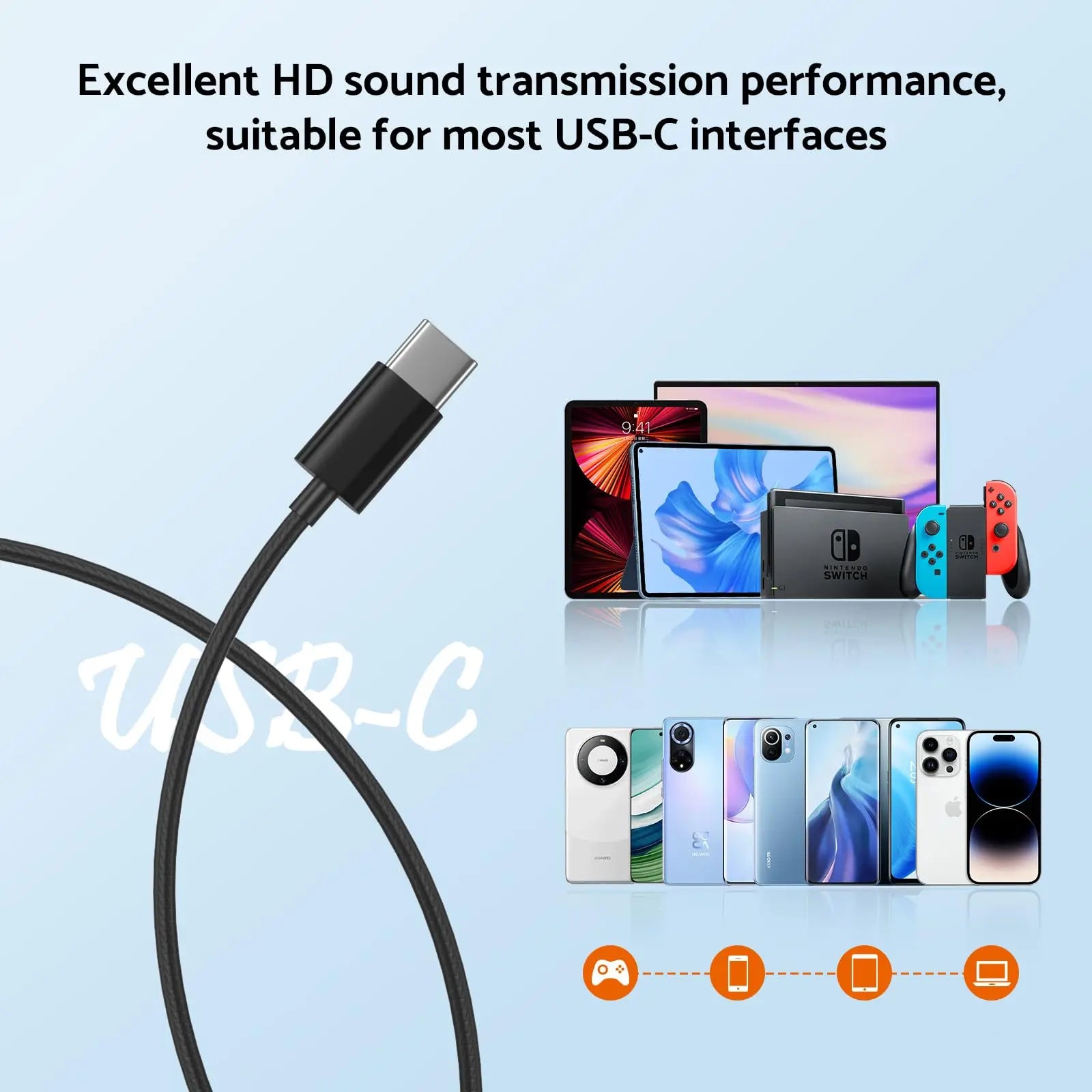Samsung HiFi Wired Earbuds – USB-C & 3.5mm In-Ear Headphones - The Little Market Shop