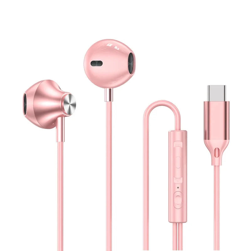 Samsung HiFi Wired Earbuds – USB-C & 3.5mm In-Ear Headphones - The Little Market Shop