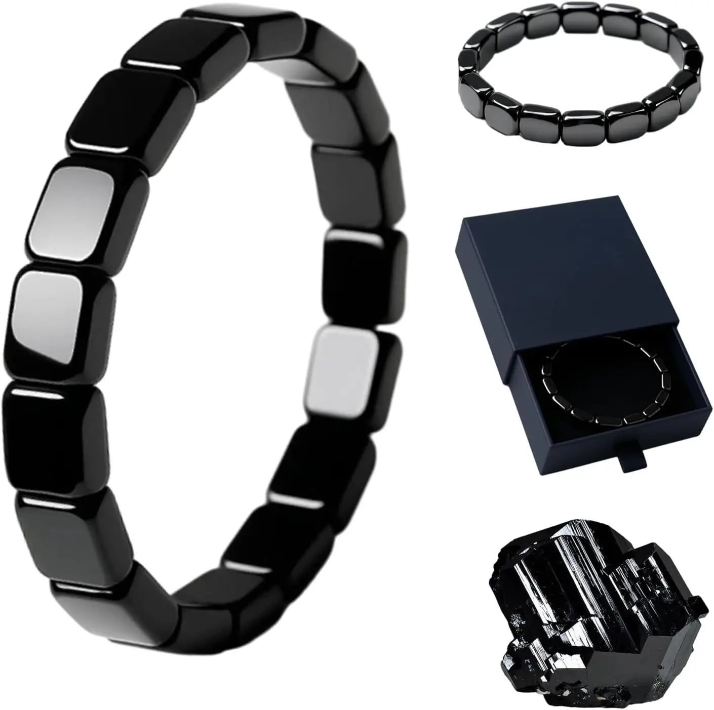 Hematite Bracelet for Men's Strength and Focus