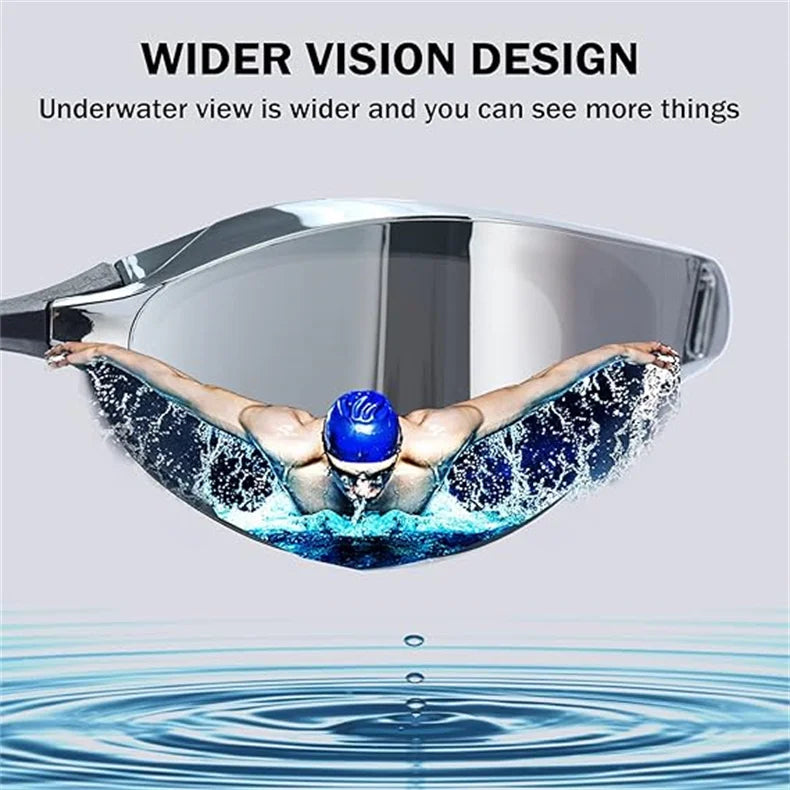 ARENA Anti-Fog HD Swim Goggles - Leak-Proof, UV Protection, Adjustable Fit - The Little Market Shop