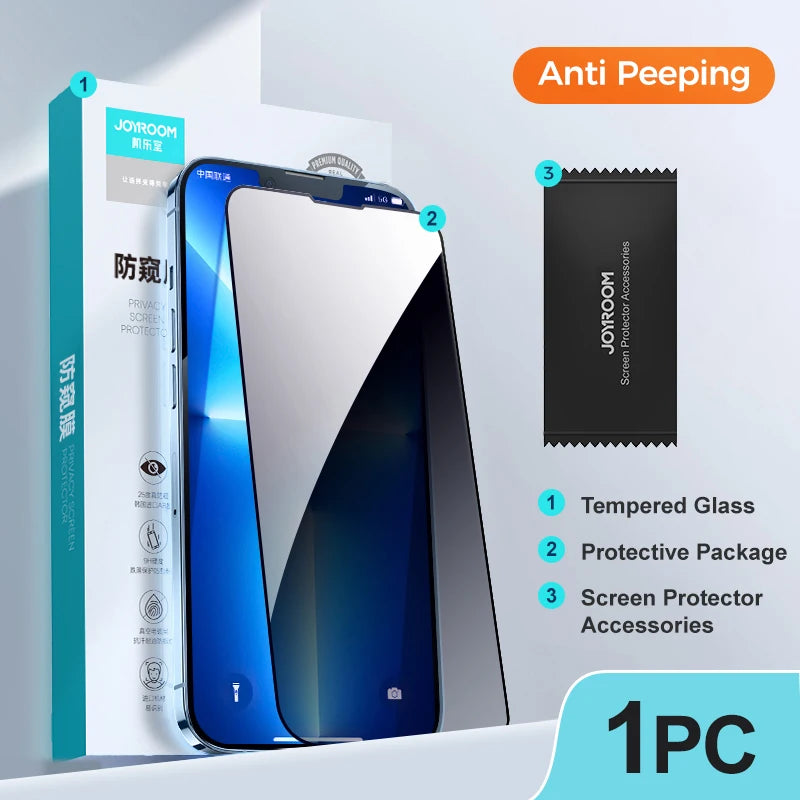 Private Screen Protector For iPhone 15 14 13 Pro Max X XS MAX XR Anti-Spy Tempered Glass For iPhone 13 Pro 12 14 Glass - The Little Market Shop
