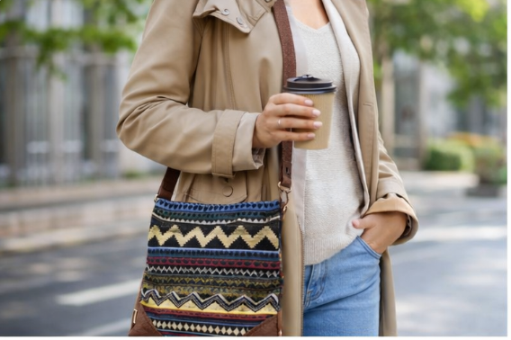 Women’s Lightweight Boho Crossbody Bag | Everyday & Travel Shoulder Bag