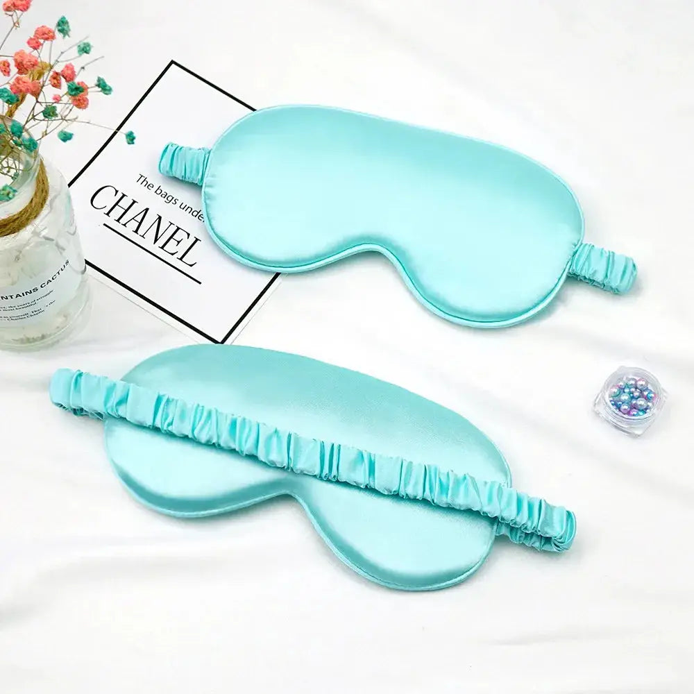 Ultra Soft Silk Sleep Mask for Blissful Nights Sleep Blindfold - The Little Market Shop