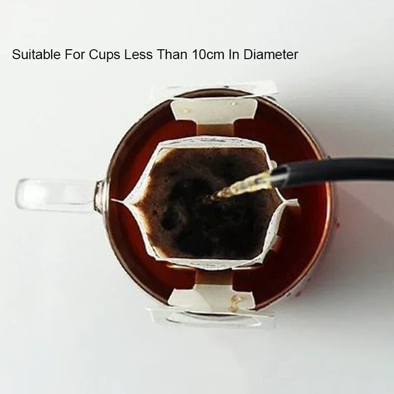 Convenient Disposable Drip Coffee Filter Bags - 20/50/100pcs Coffee Filter Paper Bags - The Little Market Shop