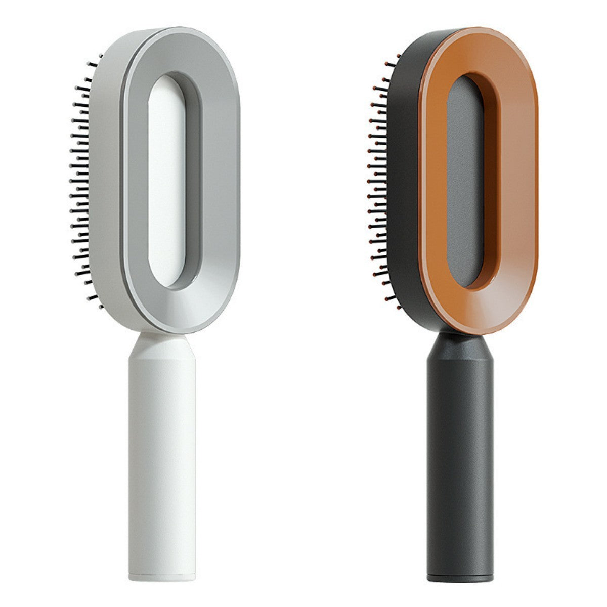 Self-Cleaning Hair Brush – Anti-Static, Scalp Massage & Easy Detangling