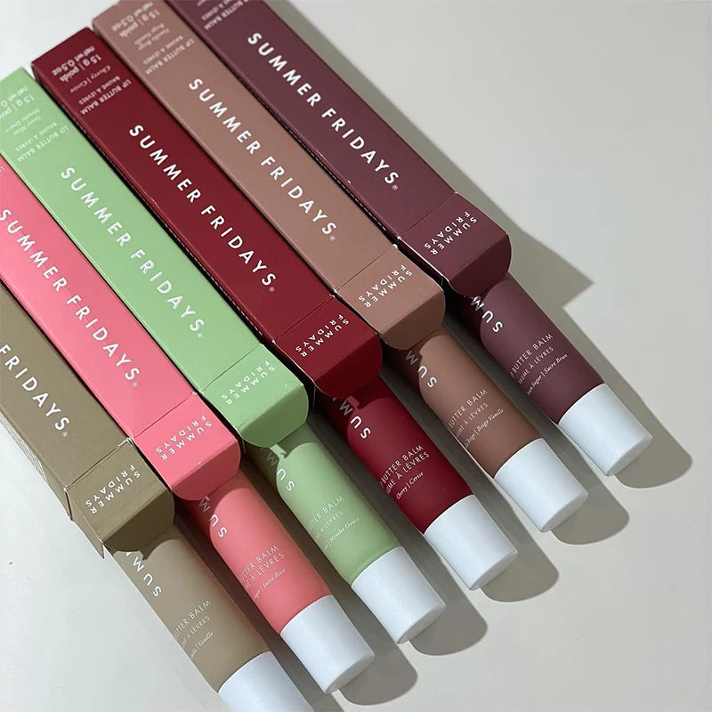 Summer Friday’s Vanilla Beige Lip Balm – Moisturizing Glossy Lip Set - The Little Market Shop