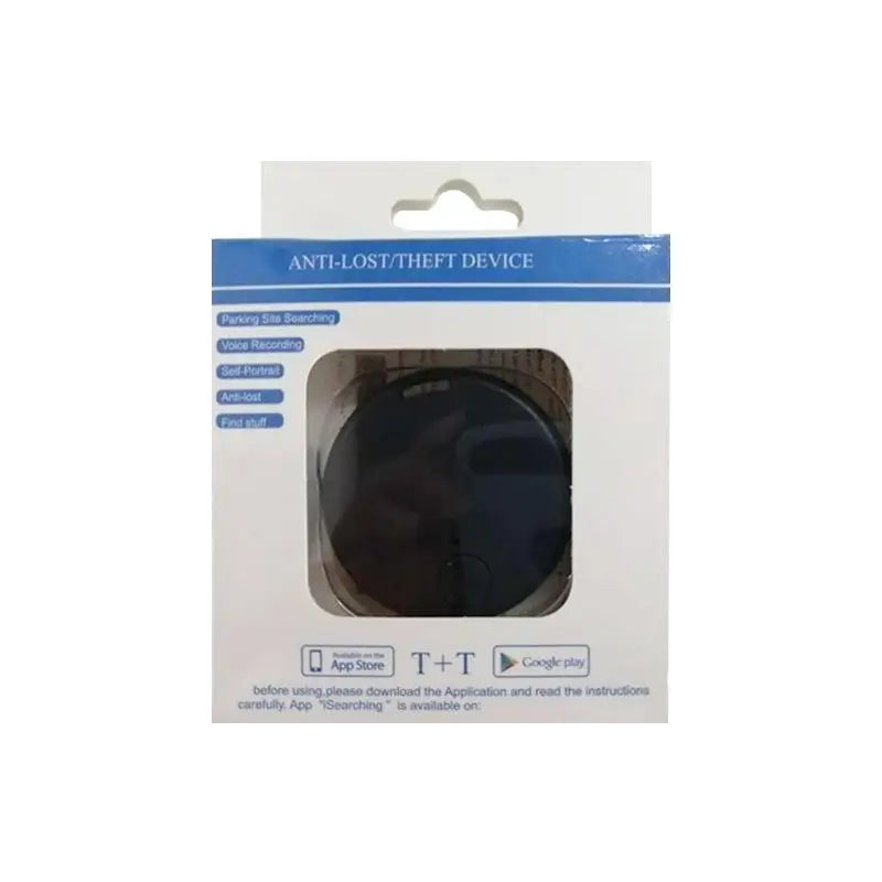 Bluetooth GPS tracker for pets and wallets in packaging