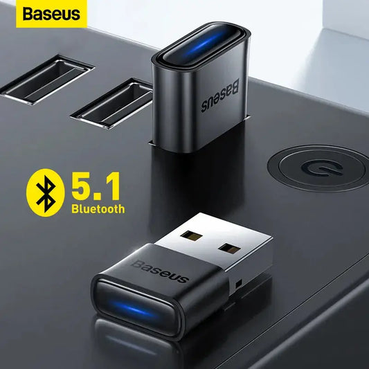 USB Bluetooth Adapter Dongle Bluetooth 5.1 Audio Receiver Transmitter FREE SHIPPING - The Little Market Shop