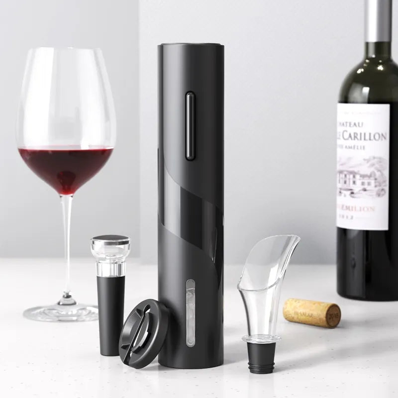 Electric Wine Opener - Effortless Corkscrew for Red Wine - The Little Market Shop