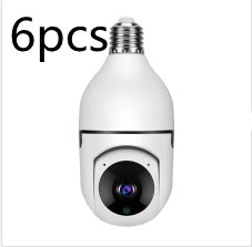 1080P WiFi Bulb Security Camera – 4X Zoom, E27, 5G Alarm Monitor - The Little Market Shop