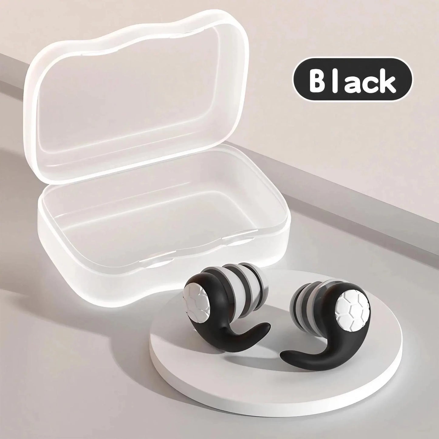 Soft Silicone Noise-Canceling Earplugs - Waterproof, Comfortable Fit for Sleep & Swimming - The Little Market Shop