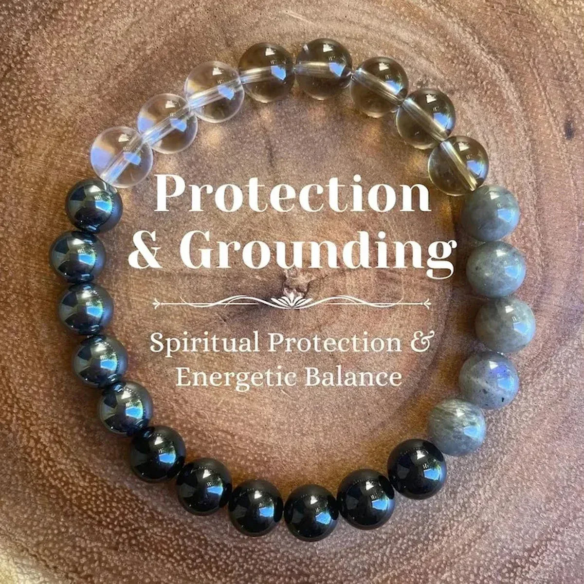 Spiritual Energy Bracelet Set for Protection, Love & Abundance - The Little Market Shop