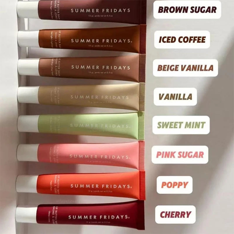 Summer Friday’s Vanilla Beige Lip Balm – Moisturizing Glossy Lip Set - The Little Market Shop