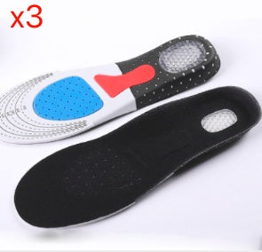 Thickened Breathable Shock-Absorbing Insoles for Sports & Comfort - The Little Market Shop