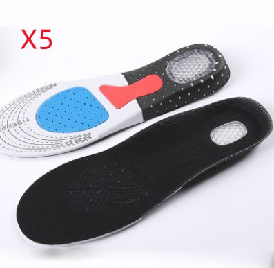 Thickened Breathable Shock-Absorbing Insoles for Sports & Comfort - The Little Market Shop