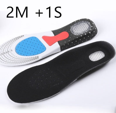 Thickened Breathable Shock-Absorbing Insoles for Sports & Comfort - The Little Market Shop