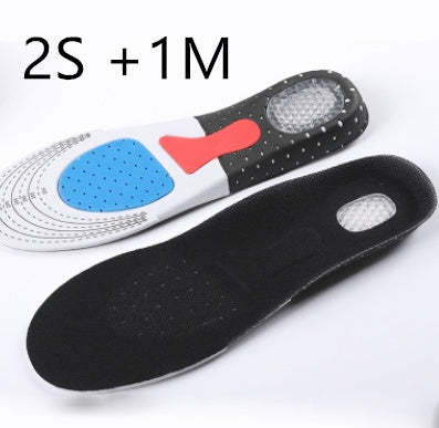 Thickened Breathable Shock-Absorbing Insoles for Sports & Comfort - The Little Market Shop