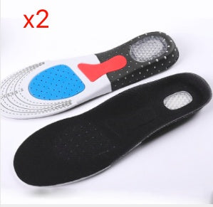 Thickened Breathable Shock-Absorbing Insoles for Sports & Comfort - The Little Market Shop