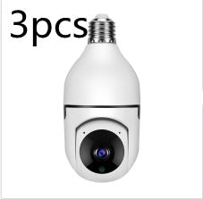 1080P WiFi Bulb Security Camera – 4X Zoom, E27, 5G Alarm Monitor - The Little Market Shop