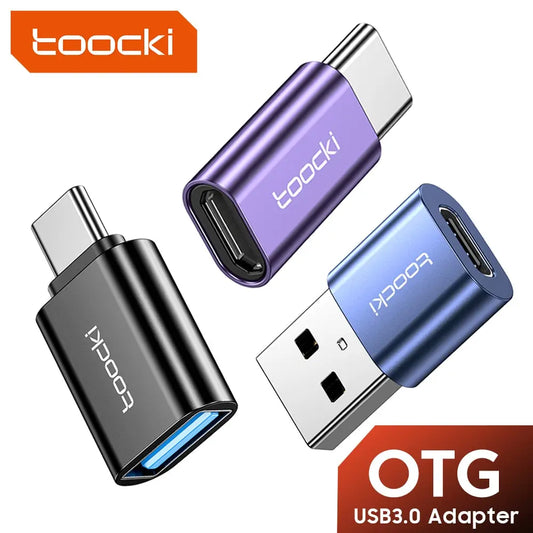 USB-C OTG Adapter 3.0 & 2.0 Converter for Samsung, Xiaomi, MacBook - The Little Market Shop