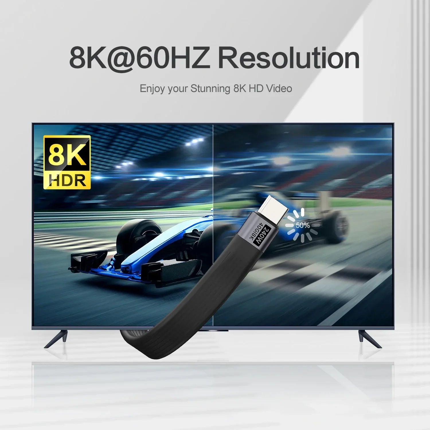 USB 4 Keychain Cable 240W Fast Charge 40Gbps for iPhone 16 & More - The Little Market Shop