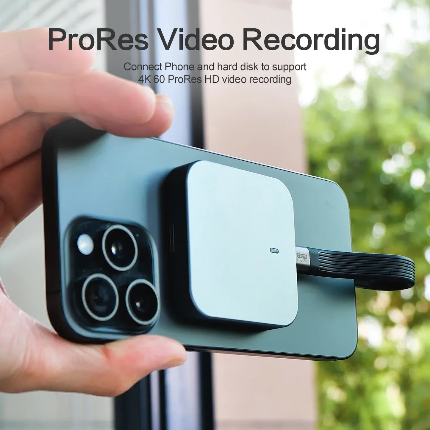 USB 4 Keychain Cable 240W Fast Charge 40Gbps for iPhone 16 & More - The Little Market Shop