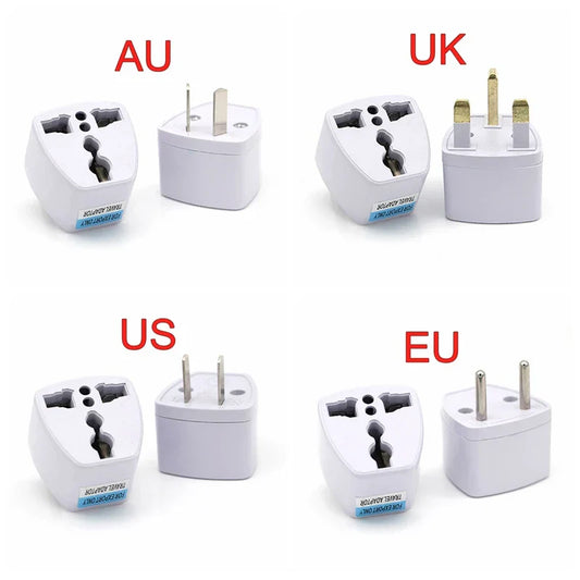 Universal US/UK/AU to EU Plug Adapter – Europe Travel Power Converter - The Little Market Shop